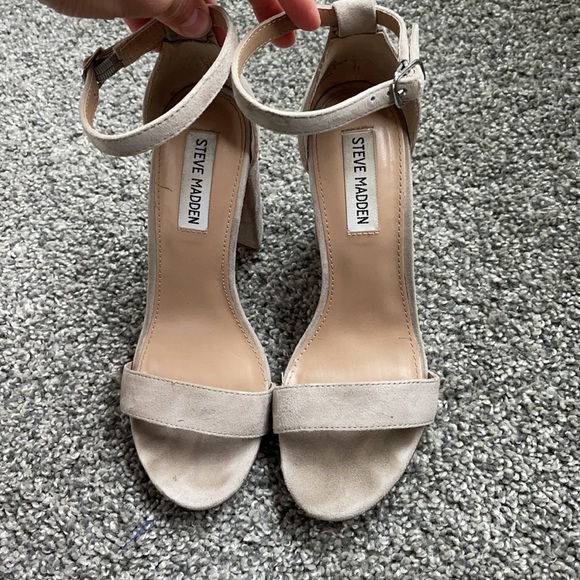 Steve Madden Carrson suede block heel sandal - Picture 4 of 10